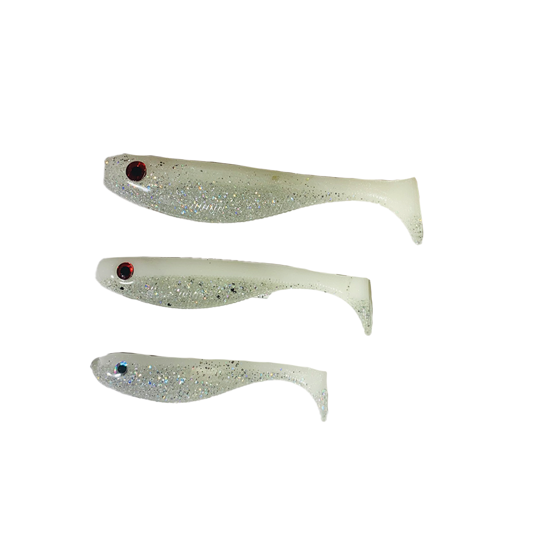 White Glitter Shad